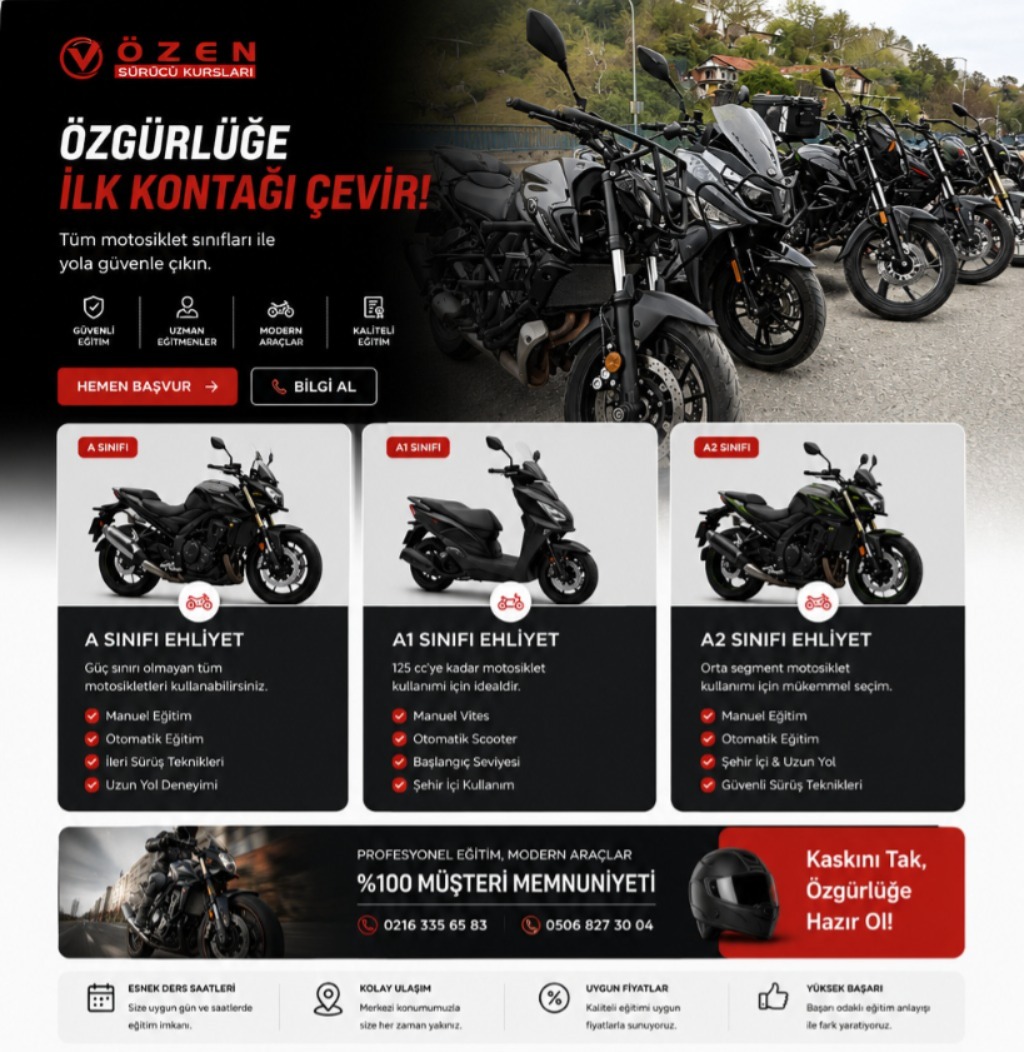 GÜVENLİ SÜRÜŞE İLK ADIMI AT!